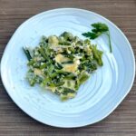 Judías verdes con crema de Parmesano 1