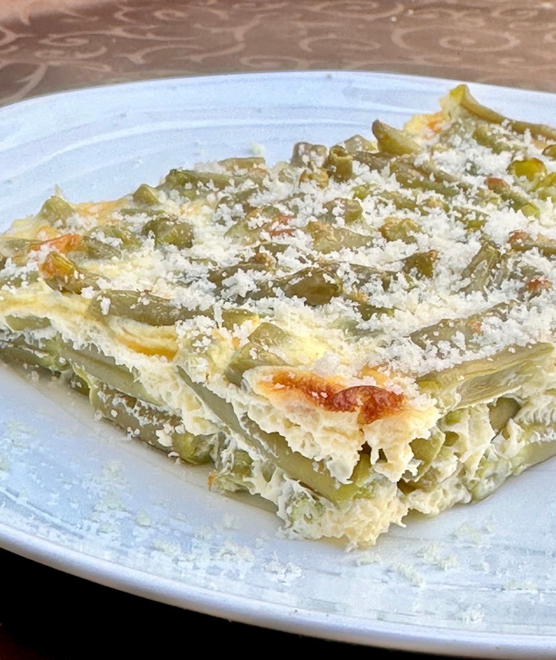 Judías verdes con crema de Parmesano 3