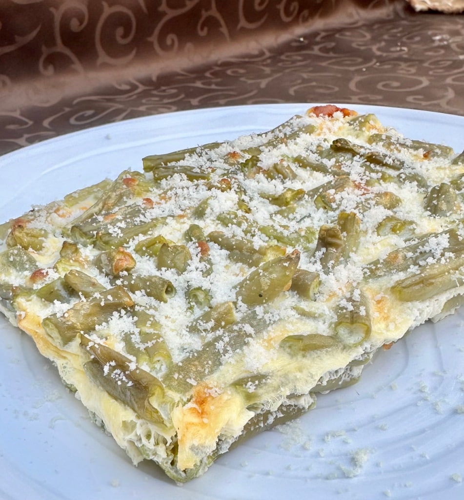 Judías verdes con crema de Parmesano 5