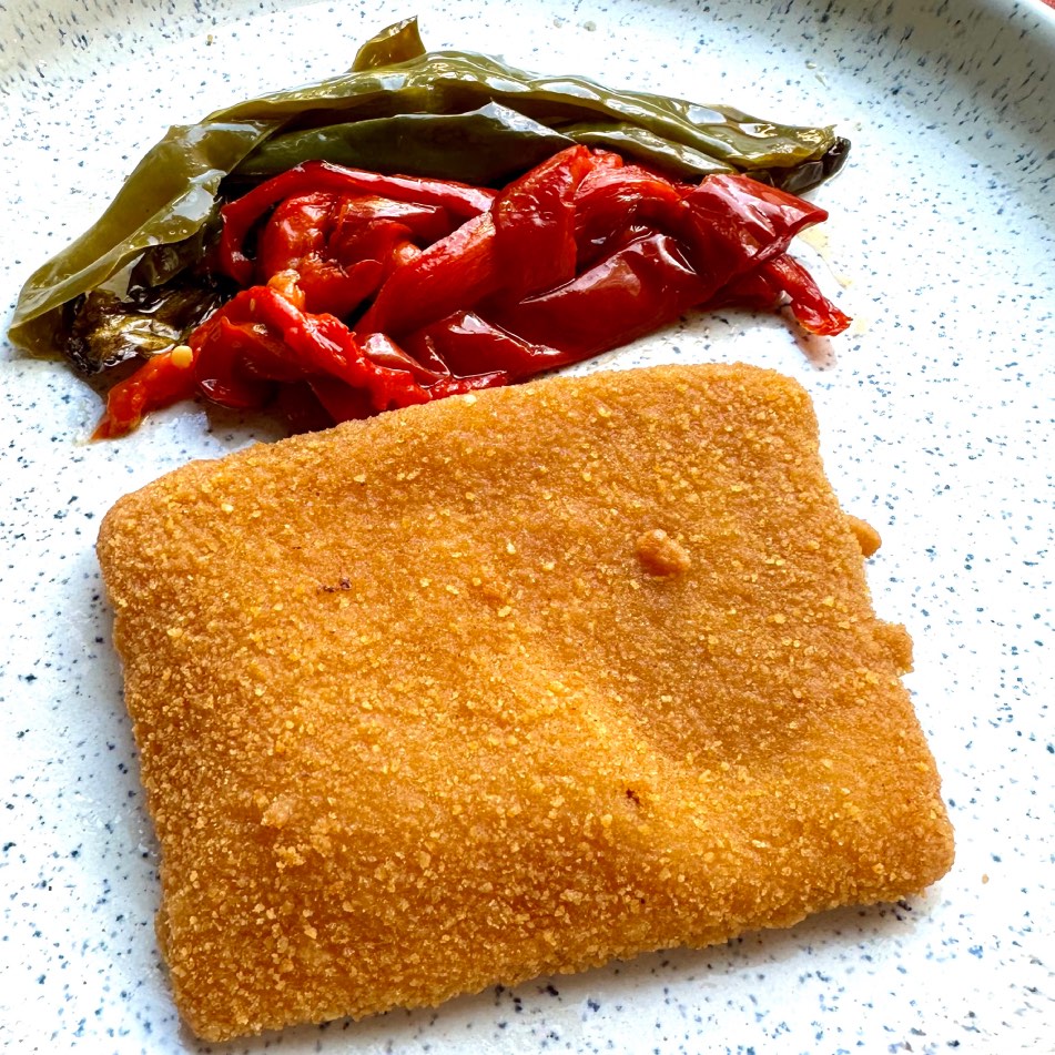Sant jacobo con pimientos 1