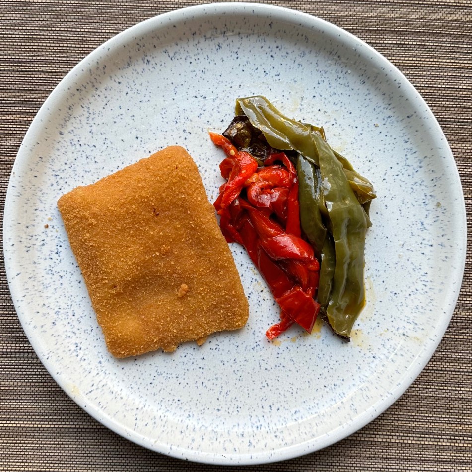 Sant jacobo con pimientos 2