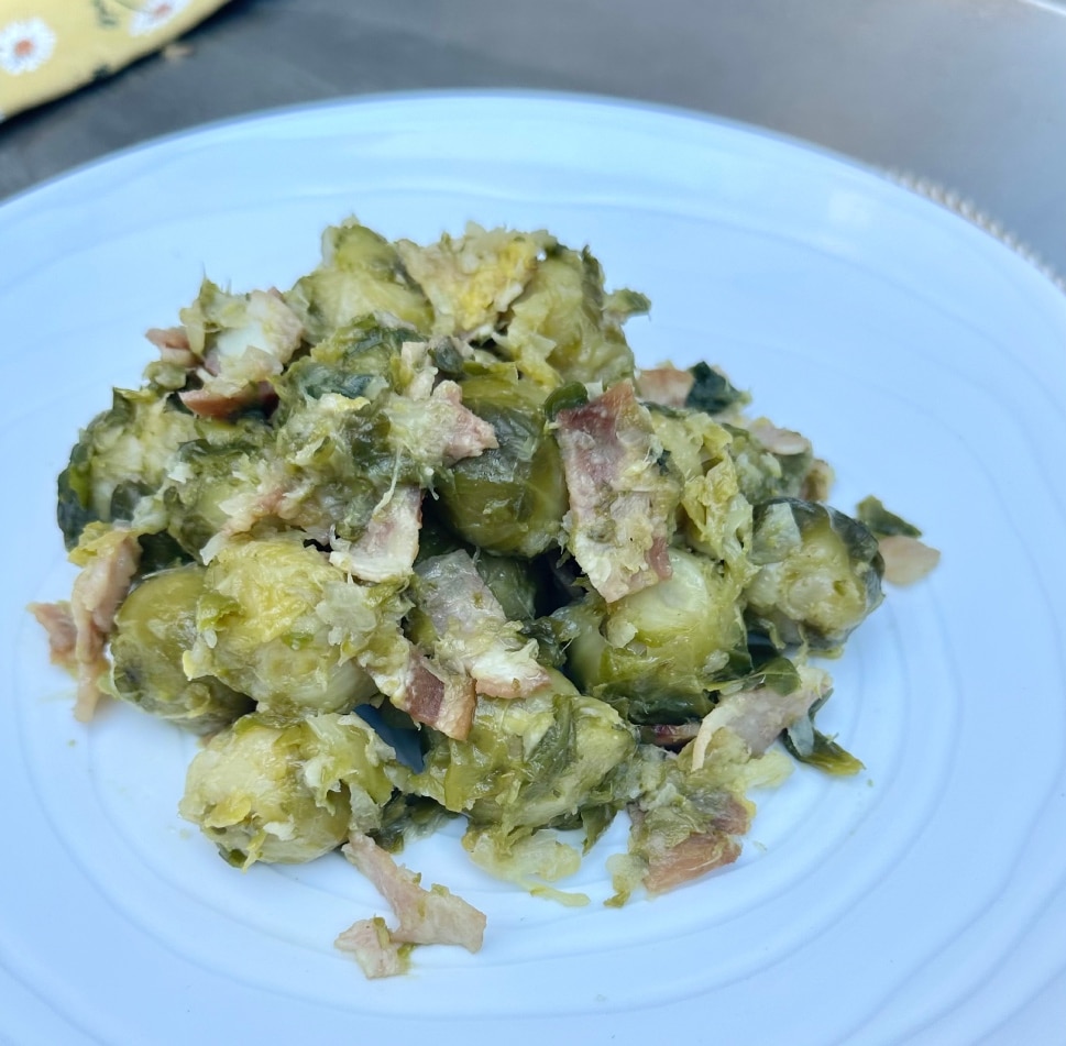 Coles de Bruselas con Bacon 2
