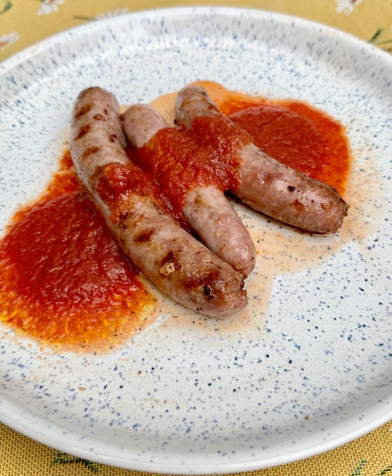 Salchichas con Salsa de Tomate 3