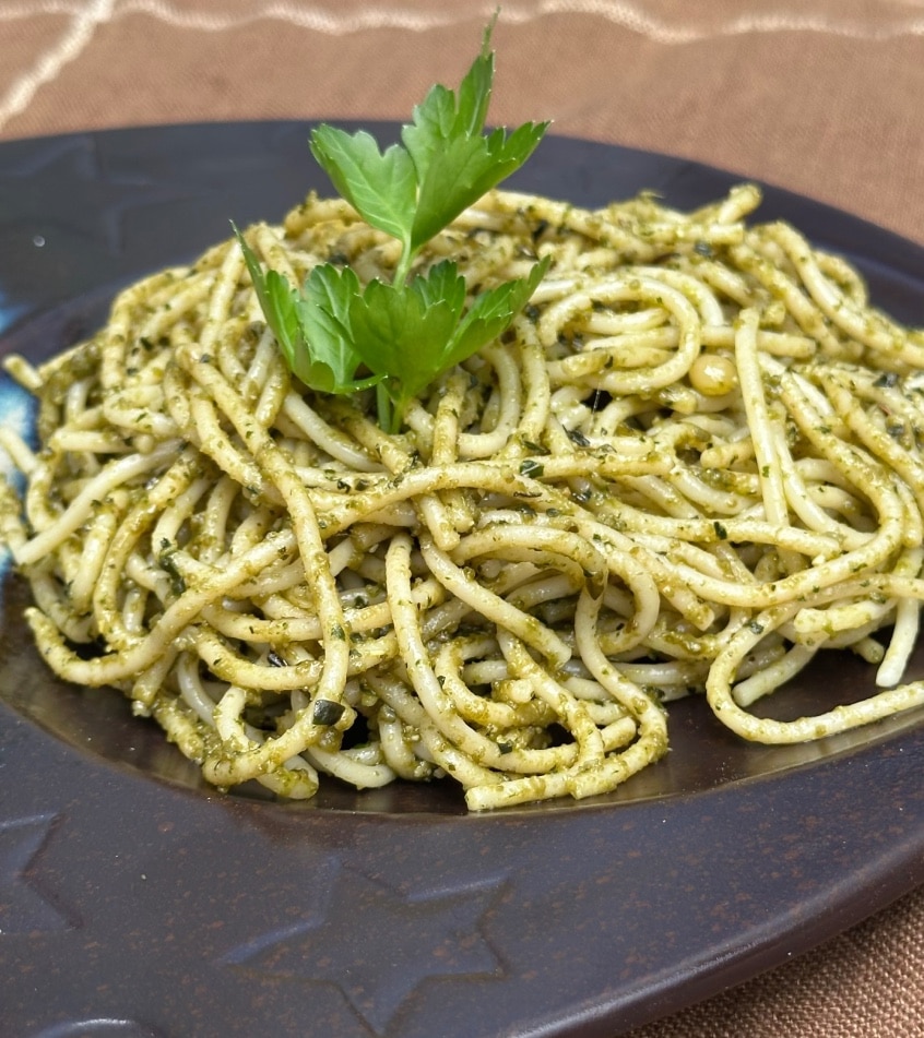 Espaguetis al Pesto 2