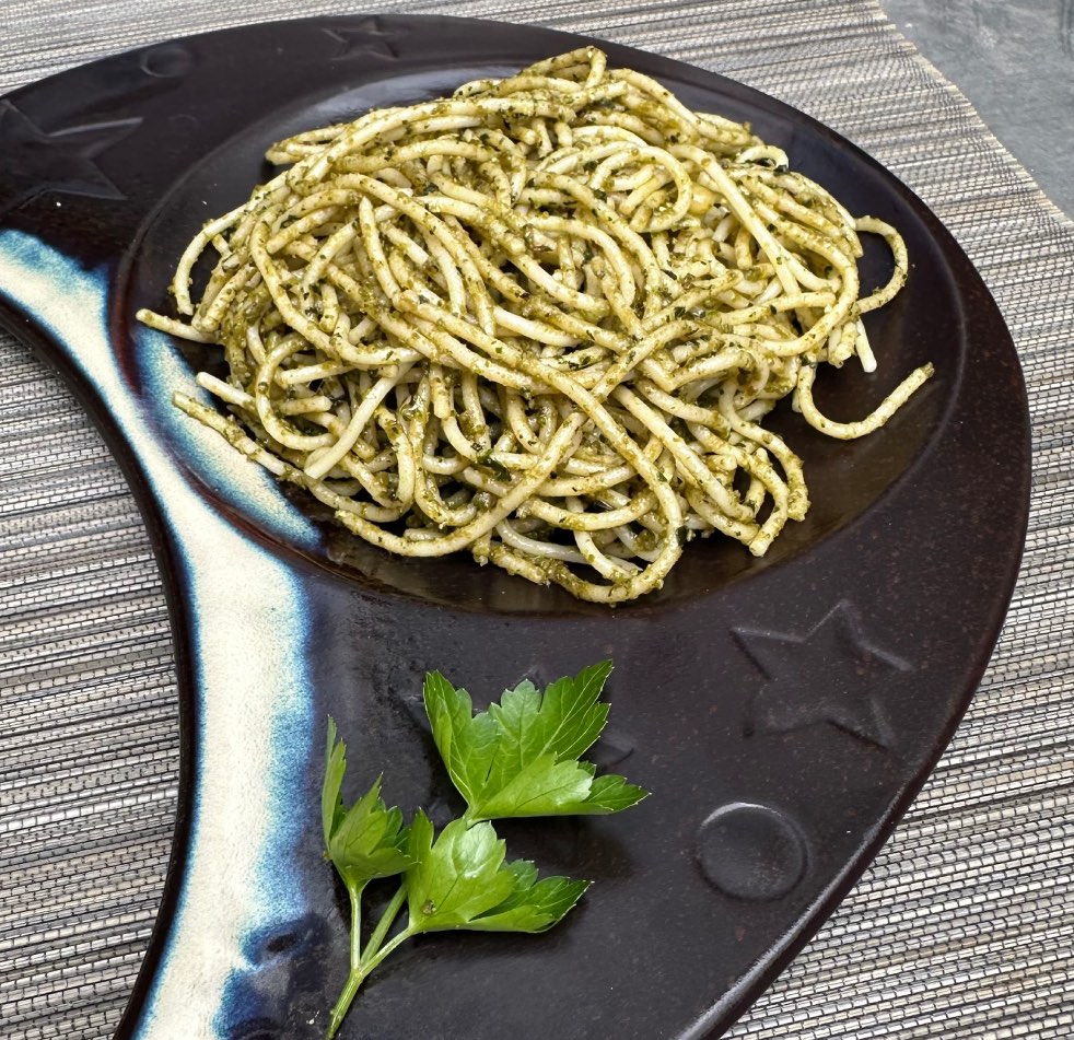 Espaguetis al Pesto 3