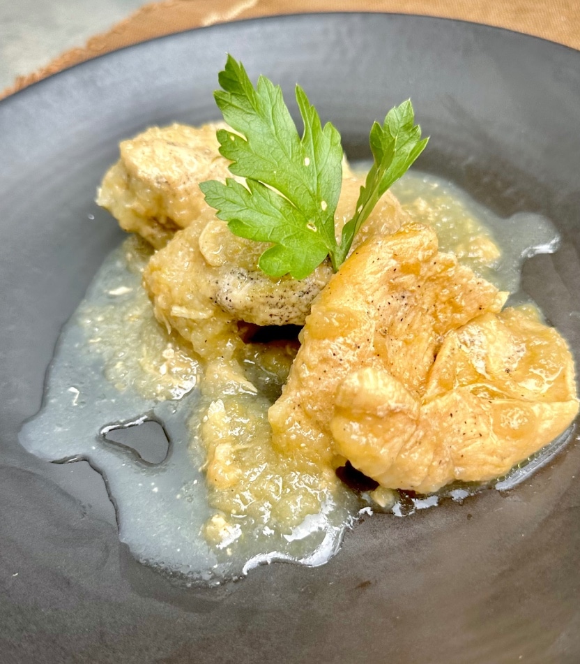 Pechuga de Pollo con Salsa de Manzana 1