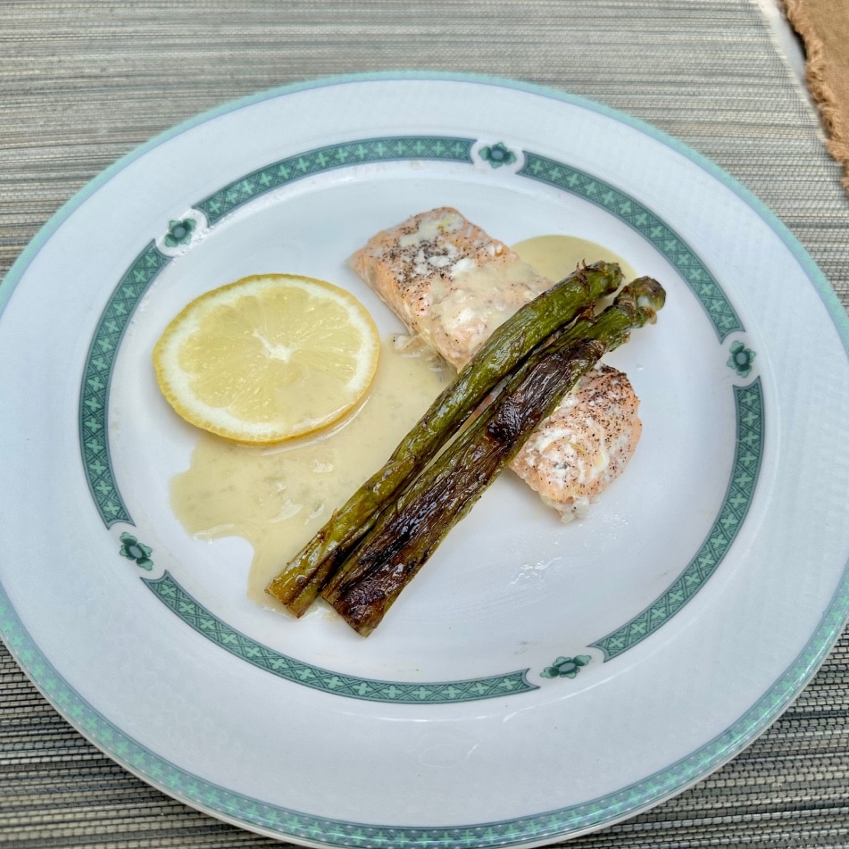 Salmón con Salsa de Limón 1