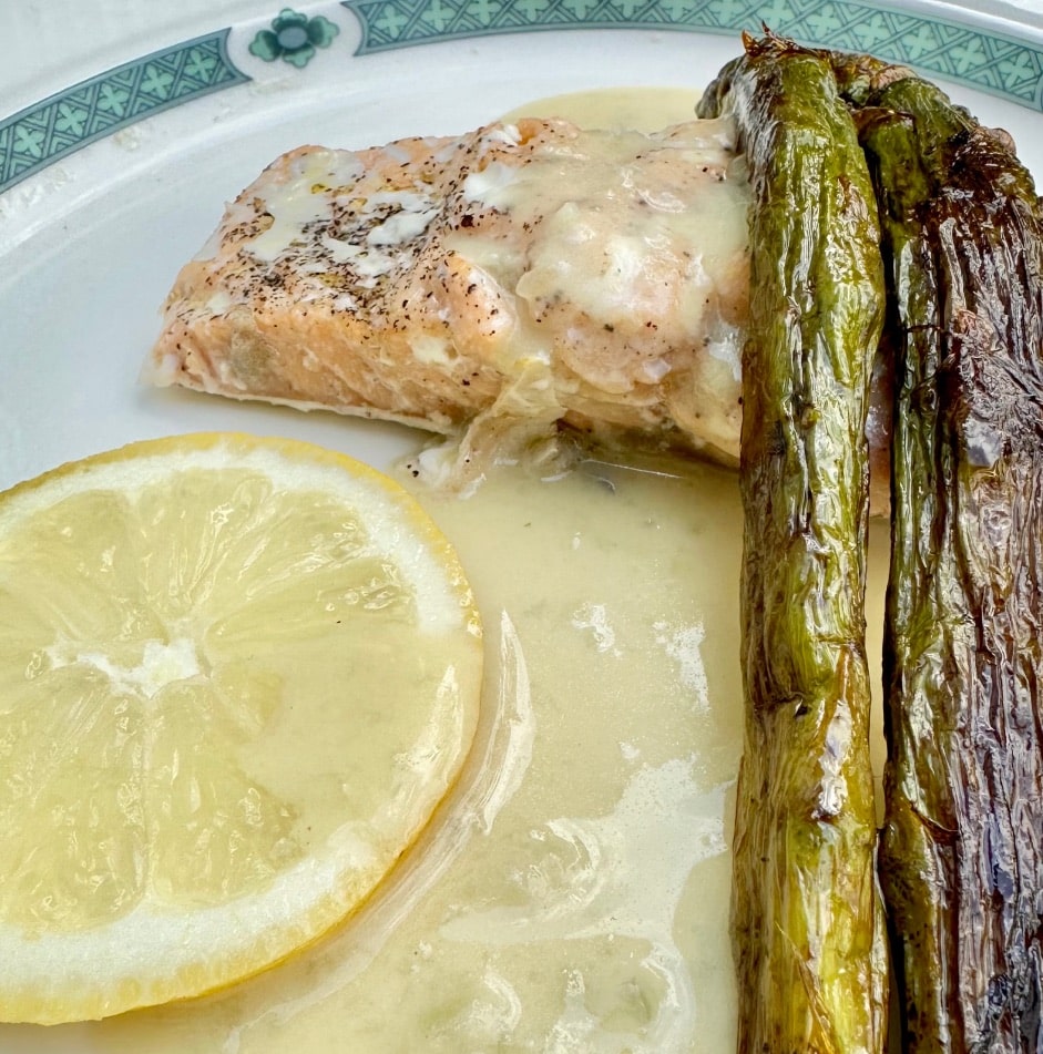 Salmón con Salsa de Limón 2