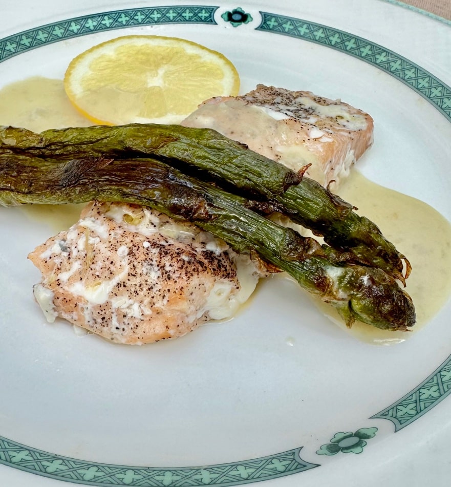 Salmón con Salsa de Limón 3
