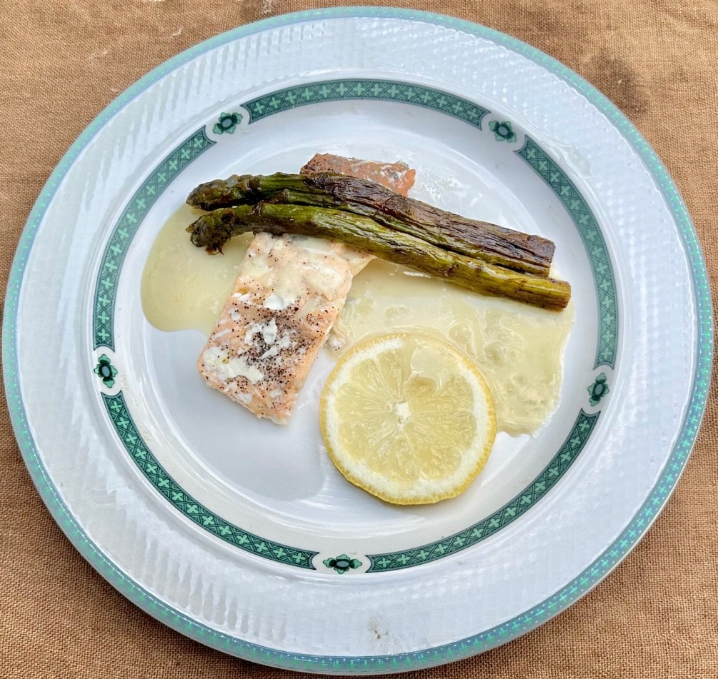 Salmón con Salsa de Limón 4