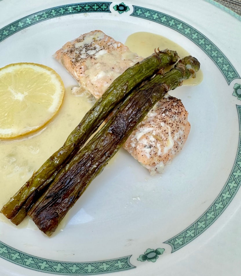 Salmón con Salsa de Limón 5