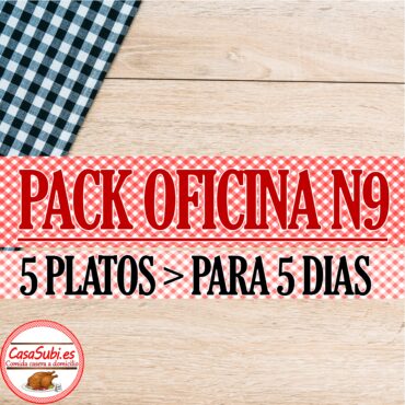 PACK Oficina N9 - 5 Platos (5 días)